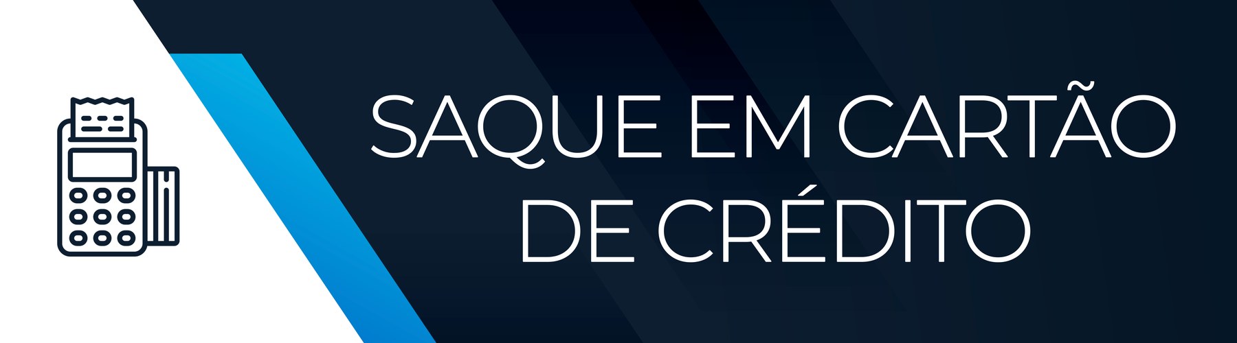 Saque em cartão de crédito